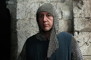 Chivalric: Medieval knight wearing chainmail