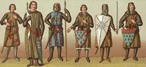 Racinet: Medieval Knights