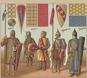 Racinet: Medieval Knights