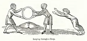 Hoops: Medieval leaping through hoop