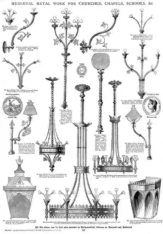 Fixtures: Medieval metalwork for churches, chapels, schools, Plate 167