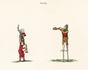Bagpiper: Medieval performers