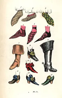 Medieval shoes and boots in England