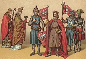 Racinet: Medieval Slavs