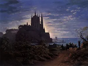Schinkel: Medieval Town on River