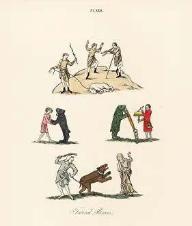 Gleemen: Medieval trained bears