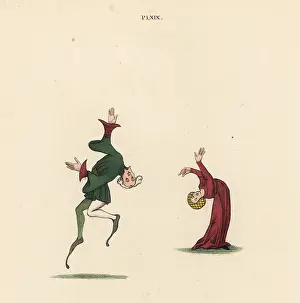 Tumbling: Medieval tumblers