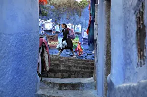 Bluewashed: Medina, Chefchaouen, Morocco