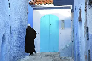 Disappearing: Medina, Chefchaouen, Morocco