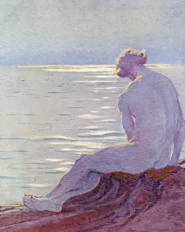 Meditating: MEDITATING BY THE SEA