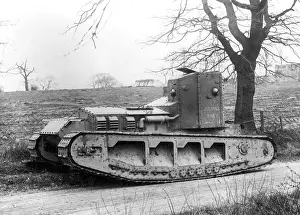 Whippet: Medium Mark A Whippet tank, Western Front, WW1