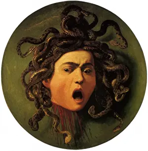 1595: Medusa, by Caravaggio