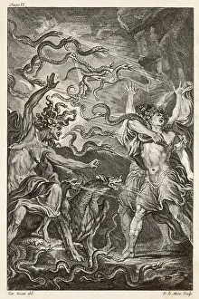 Averted: Medusa and Perseus