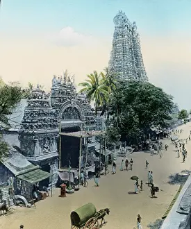 Madurai: Meenakshi - temple - architecture - India
