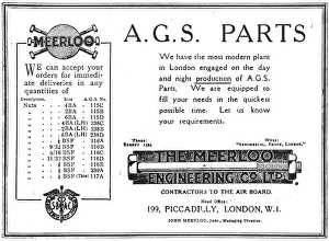 Meerloo: The Meerloo Engineering Co AGS Parts 1918