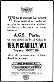 Meerloo: Meerloo Engineering Co. AGS Parts For Aircraft