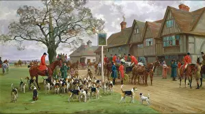 Huntsmen: The Meet ' huntsmen and hounds