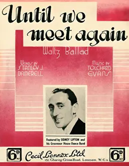 Aug17: Until we meet again - Music Sheet Cover