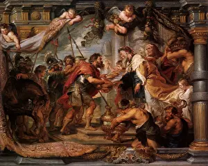 1626: The Meeting of Abraham and Melchizedek, by Rubens