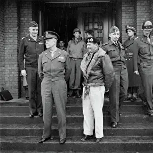 Eisenhower: Meeting of Allied commanders, Maastricht