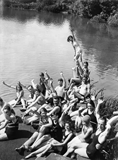 Meeting at the bathing place