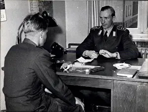 Approached: Meeting with company commander
