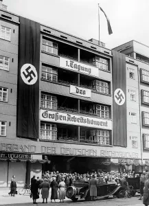 Printers: Meeting of the DAF-labor convention in Berlin, 1933