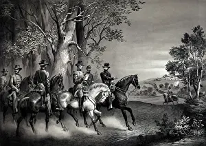 Lieut: Meeting of Generals Ulysses S. Grant and Robert E. Lee