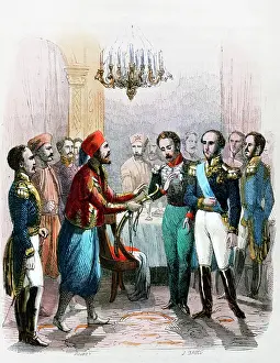 1788: Meeting between Ibrahim Pasha and Colonel Seve