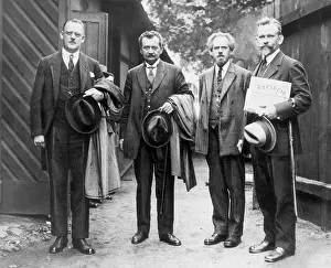 Felt: Meeting of the SPD and the USPD, 1922
