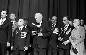 Veterans: Meeting of war veterans, 1984