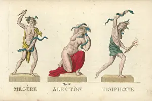 Alecto: Megaera, Alecto and Tisiphone, the Greek Enrinyes