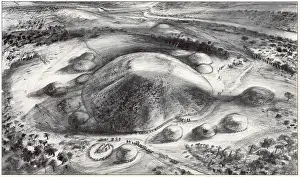 Sorrell: Megalithic burial mound at Knowth
