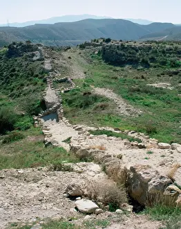 Beaker: Megalithism. Bronze Age. Los Millares. Ruins. Santa Fe de Mo