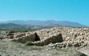 Remain: Megalithism. Bronze Age. Los Millares. Ruins. Santa Fe de Mo