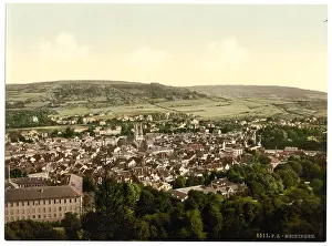 Meiningen: Meiningen, from Dietze House, Thuringia, Germany