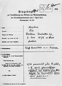 Lise: Meitner, Lise, 7.11.1878 - 27. 10.1968, Austrian