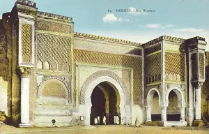 Meknes: Meknes, Morocco - The Mansour Gate