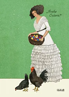 Mela: Mela Koehler. Easter Card. Wiener