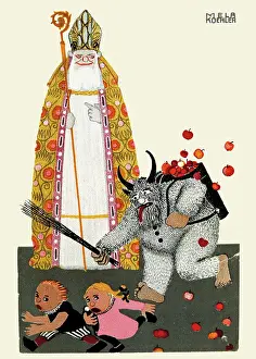 Mela: Mela Koehler. St. Nicholas and Krampus