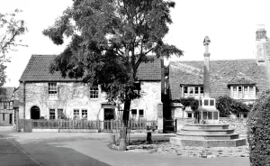 Melksham: Melksham, Canon Square and War Memorial c1955
