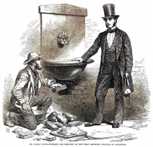 Sanitation: Melly drinking fountain 1861