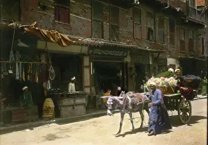 Peddlers: Melon seller in Cairo