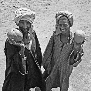 Wares: Melon sellers, Egypt