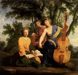Cello: Melpomene, Erato, and Polymnia