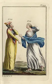 Niobe: Melpomene, Muse of Tragedy, wearing a Greek