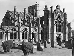 Roxburghshire: MELROSE ABBEY