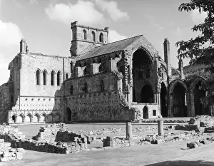 Abbeys: MELROSE ABBEY
