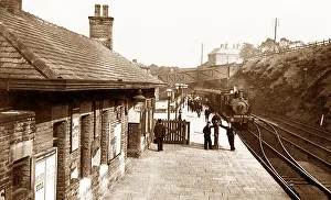Meltham: Meltham Railway Station early 1900s