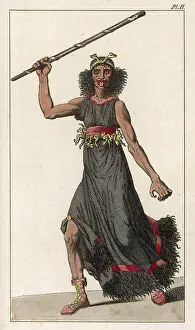 Frightening: A member of the Furies (Erinyes or Eumenides)
